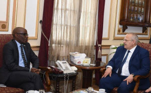 Cairo University President and Ambassador of Rwanda in Cairo Discuss Scientific Cooperation Aspects with Rwandan Universities