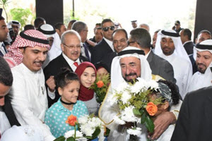 Sheikh Sultan Al Qasimi Visits National Cancer Institute Cairo University, Makes EGP 160, 000, 000 Donations to Institute
