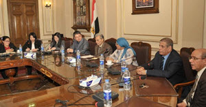 Cairo University President Meets Delegation of National Chinese Office for International Cooperation