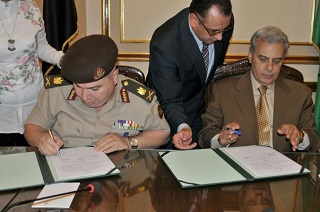 Cairo University Signs Cooperation Protocol with Armed Forces in Using Animals in Education and Scientific Research