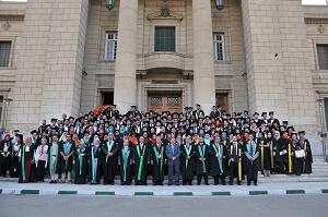 Faculty of Regional and Urban Planning Honors Nassar in Graduation Ceremony of Class 31