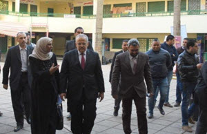 Cairo University Inspects Student Service Building … Eight Cafeterias to be Inaugurated at Campus by Second Term