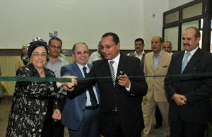 Cairo University Vice President Inaugurates a Student Clothes Exhibition in Cooperation with Ahebaa Misr Association