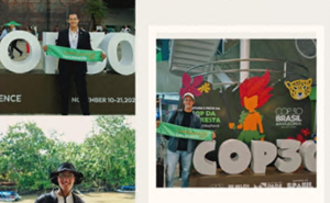 رئيس اتحاد طلاب جامعة القاهرة يشارك في مؤتمر الأمم المتحدة للتغير المناخي COP30 بمدينة بيليم البرازيلية‎