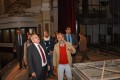 الخشت يتفقد أعمال تطوير مسرح قاعة الاحتفالات الكبرى بجامعة القاهرة