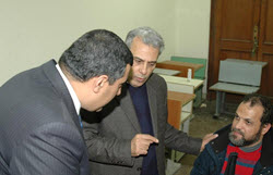 Cairo University President Inspects Open University Exam Progress