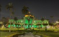 إضاءة قبة جامعة القاهرة باللون الأخضر احتفالًا باليوم العالمي للأرض‎‎