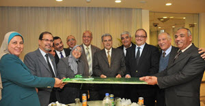 Former Faculty Dean and Vice Deans are Honored by the Professors of Faculty of Veterinary Medicine in the Presence of Cairo University President
