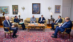 وزير الخارجية يستقبل رئيس جامعة القاهرة لبحث التعاون مع المؤسسات الأكاديمية ومتابعة التحضيرات الجارية لاحتفالية يوم أفريقيا‎