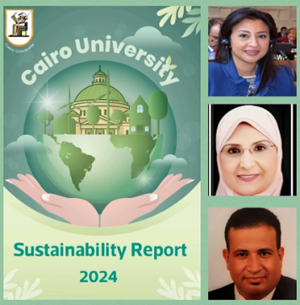 جامعة القاهرة تصدر تقريرها الرابع للاستدامة حول جهودها والتزامها بالاستدامة في المجال الأكاديمي والشراكة المجتمعية وإدارة الموارد والتخطيط والابتكار والقيادة.‎