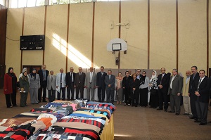 Dr. Gamal Abdul-Nasser Inaugurates the Annual Clothes Exhibition at Faculty of Engineering