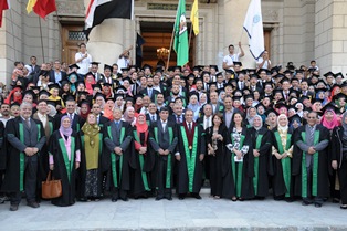 Faculty of Computers and Information Celebrated Graduation of the Thirteenth Class and Honored its Pioneering Professors