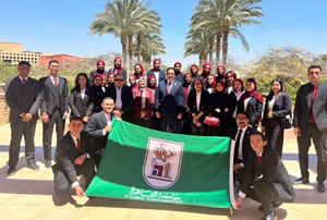 جامعة القاهرة تشارك بوفد طلابي متميز في محاضرة الرئيس الفنلندي بالجامعة الأمريكية بالقاهرة