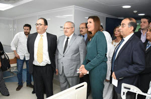 Cairo University President Opens Pediatric Liver Diseases Unit at Abu El-Rish Children Hospital