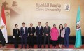 جامعة القاهرة توقع مذكرة تفاهم مع مركز التبادل الدولي للتعليم اللغوي بالصين.‎