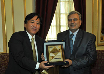 Japanese Ambassador in Cairo: Cairo University is considered a center for cultural enlightenment in the Arab World
