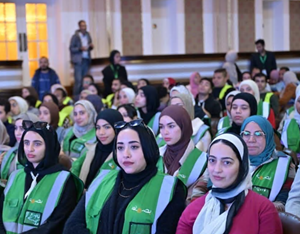 قاعة الاحتفالات الكبري بجامعة القاهرة تحتضن فعاليات شهر التطوع للتحالف الوطنى للعمل الأهلي التنموي بمشاركة آلاف المتطوعين من مختلف المحافظات‎