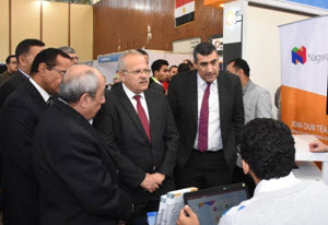 Cairo University President Inaugurates Annual Employment and Training Forum for Faculty of Engineering