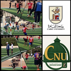 كلية الحاسبات والذكاء الاصطناعي بجامعة القاهرة الأهلية تتوج ببطولة خماسيات كرة القدم بين جامعة القاهرة الأهلية والفرع الدولي‎