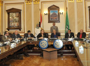 Cairo University Signs Cooperation Protocol with Rotary Clubs Union in Youth Skills, Community Service Fields