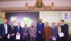 Cairo University Inaugurates First, Second Stages of Information Networks Substructure Development
