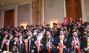 Cairo University President Gaber Nassar Witnesses Kasr Al-Ainy Medical School Expatriate Students Graduation Celebration with States Ambassadors Attending