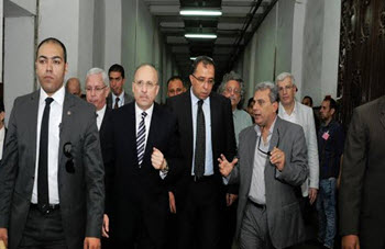 Cairo University's President and Ministers of Higher Education, Health, Housing, and Planning Inspect The New Emergency Hospital at Kasr El-Ainy