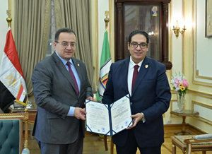 المعمل البحثى بمحطة التجارب والبحوث الزراعية بكلية الزراعة يحصل على الاعتماد الدولي من المجلس الوطني للاعتماد 