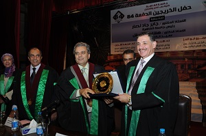 Faculty of Oral and Dental Medicine – Cairo University Honors Prof. Dr. Gaber Nassar in Graduation Ceremony