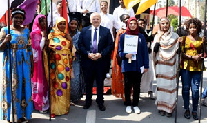 Prof. Dr.\ Gaber Nassar Inaugurates the Activities of the Conference of Egypt and Mediterranean Countries through Ages at Faculty of Archaeology