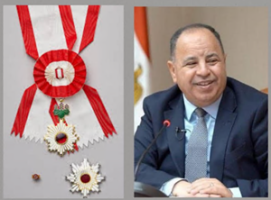 رئيس جامعة القاهرة يهنئ الدكتور محمد معيط للحصول على وسام 