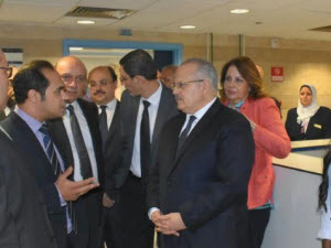 Cairo University President Inaugurates Third Stage of Kasr Ainy Emergency Hospital 185