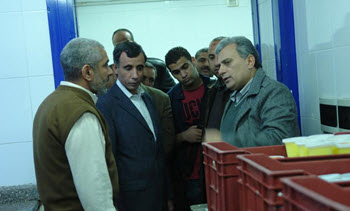 The Production Units of Faculty of Agriculture are Inspected by Cairo University President Who Confirms the Importance of the Faculty Role in Community Service